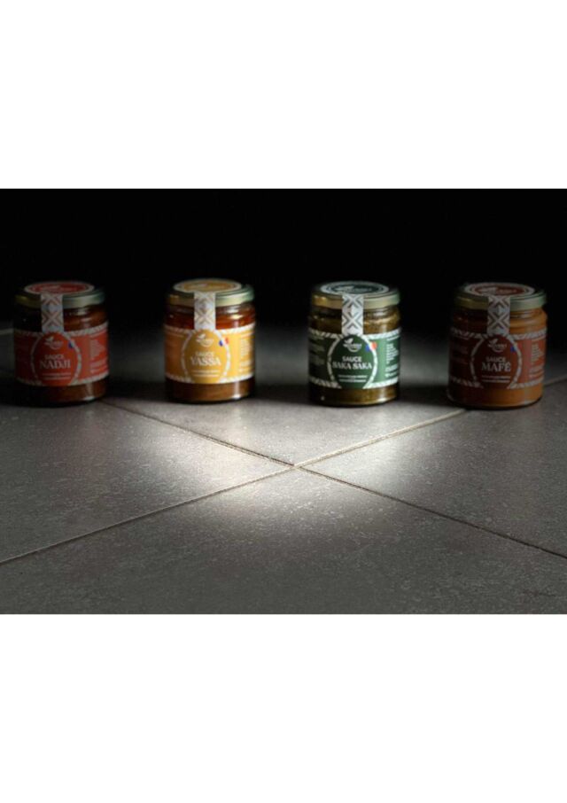 Nos quatre sauces principal de notre gamme de produits DMIAH 