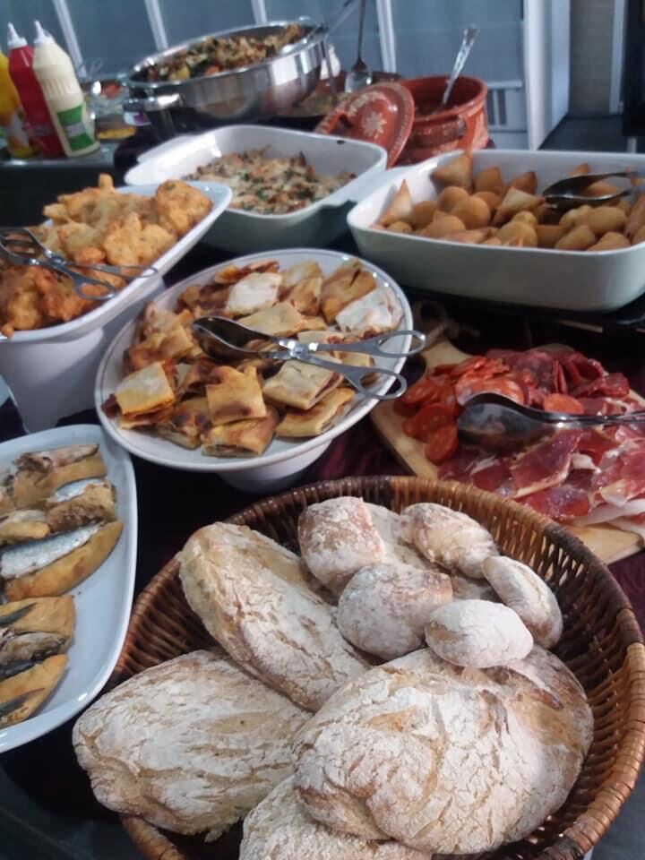 Grande variedade de entradas