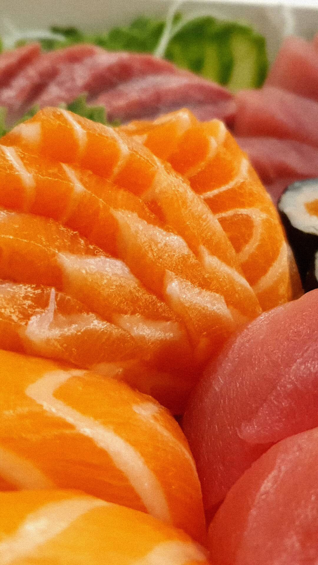 Sashimi Salmão e Atum