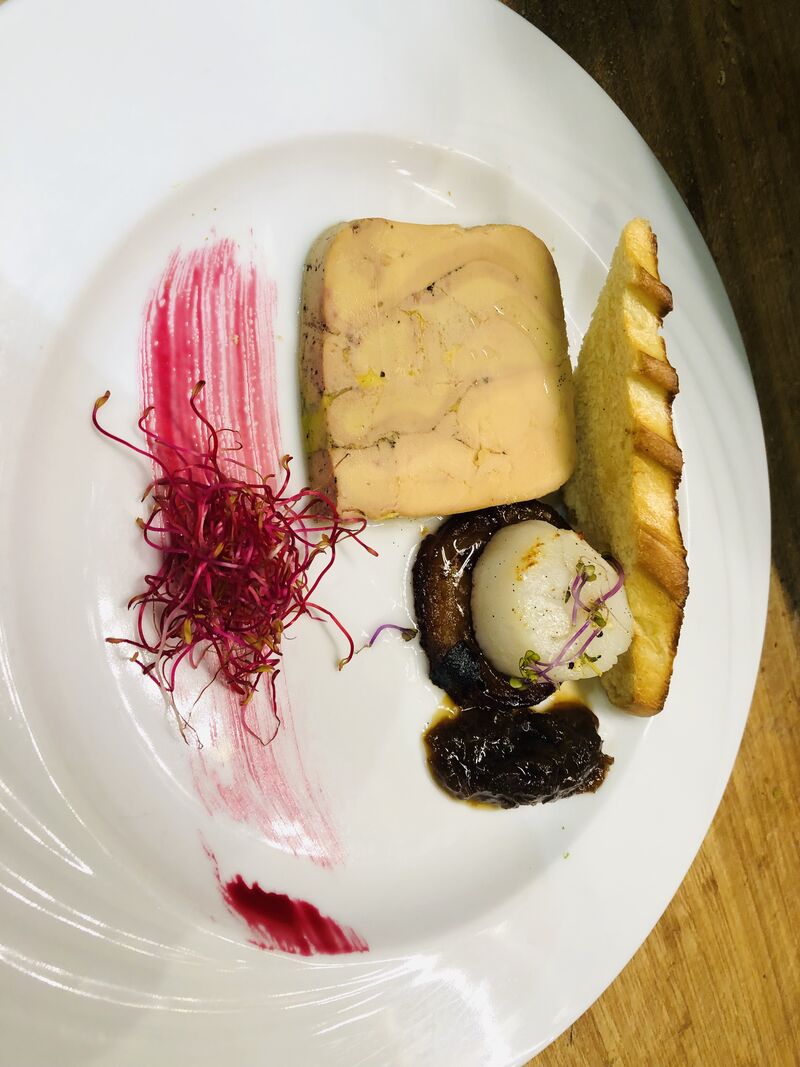 foie gras entier mi cuit au cognac maison