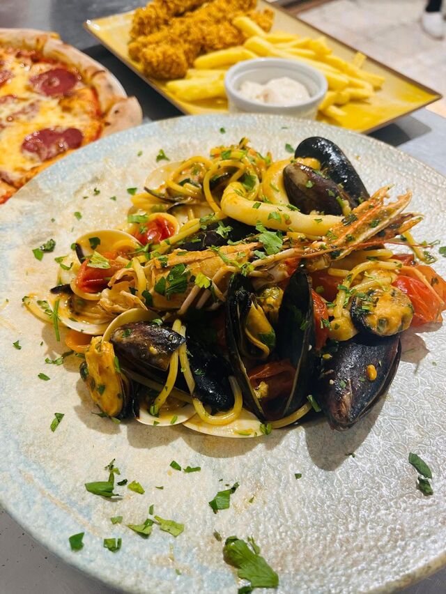 Paste cu fructe de mare