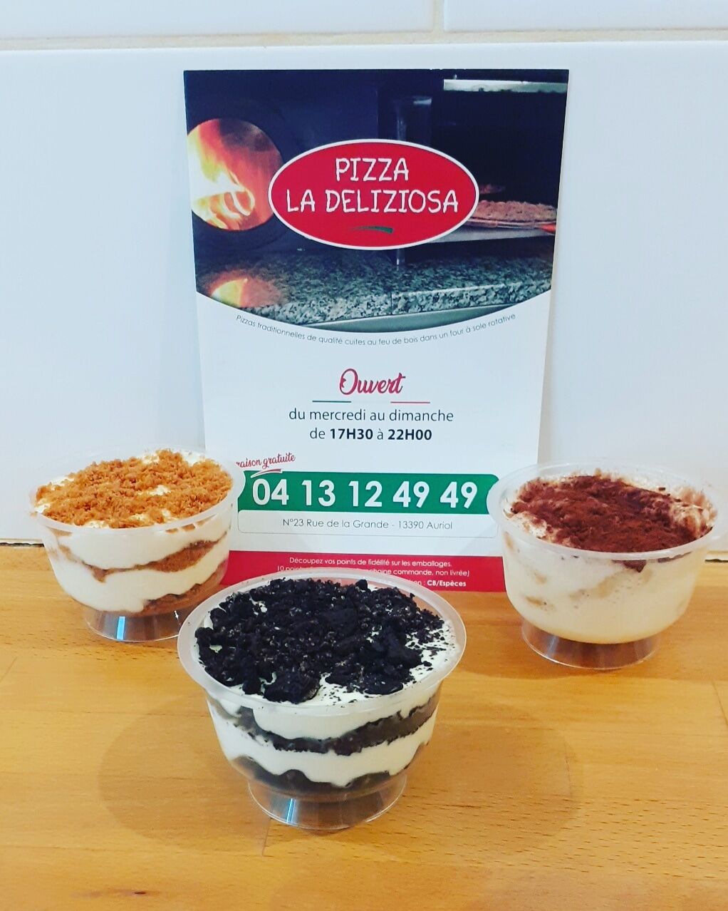 Tiramisu maison (café speculos oreo)
