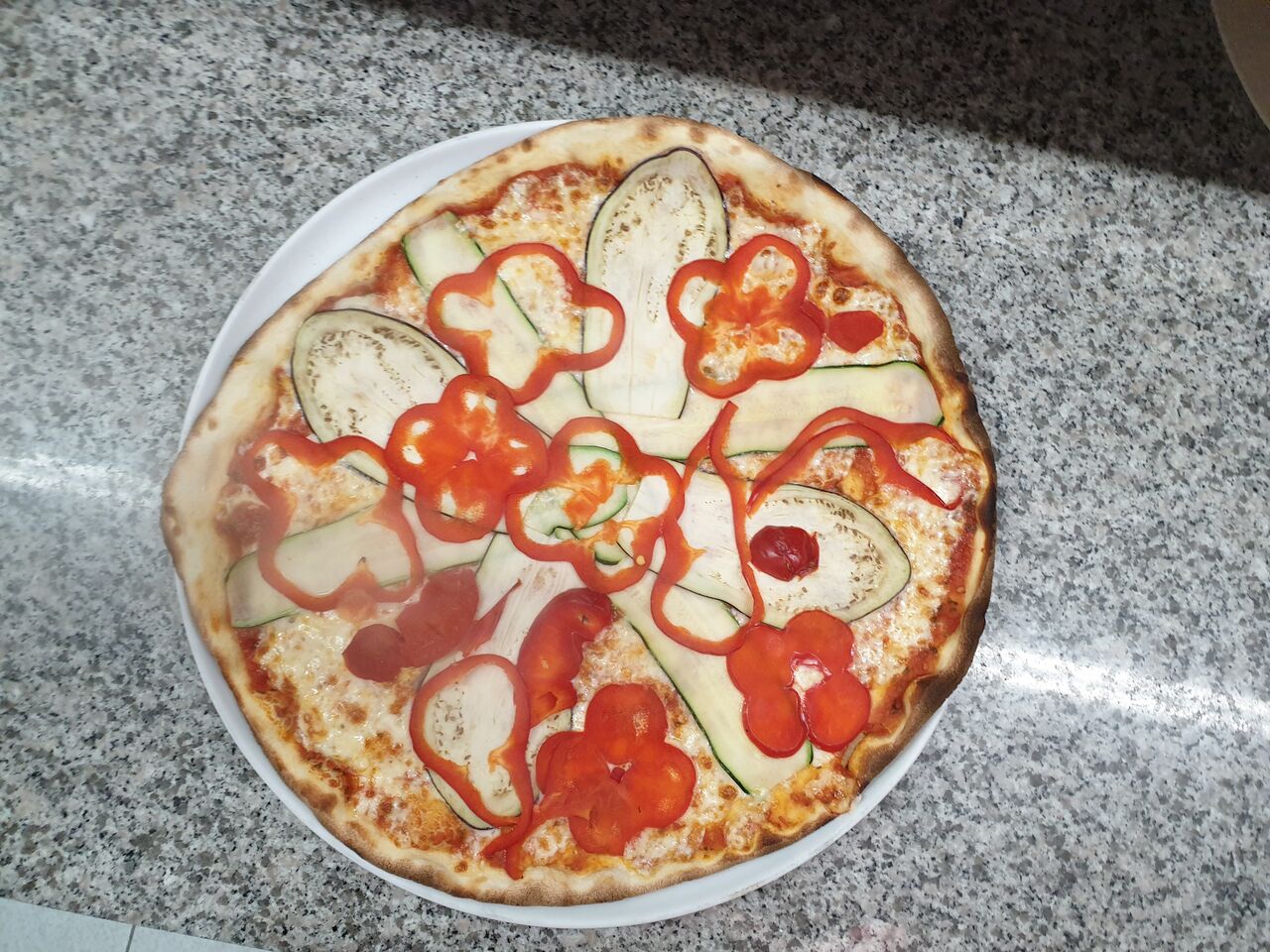 Pizza vegetariana