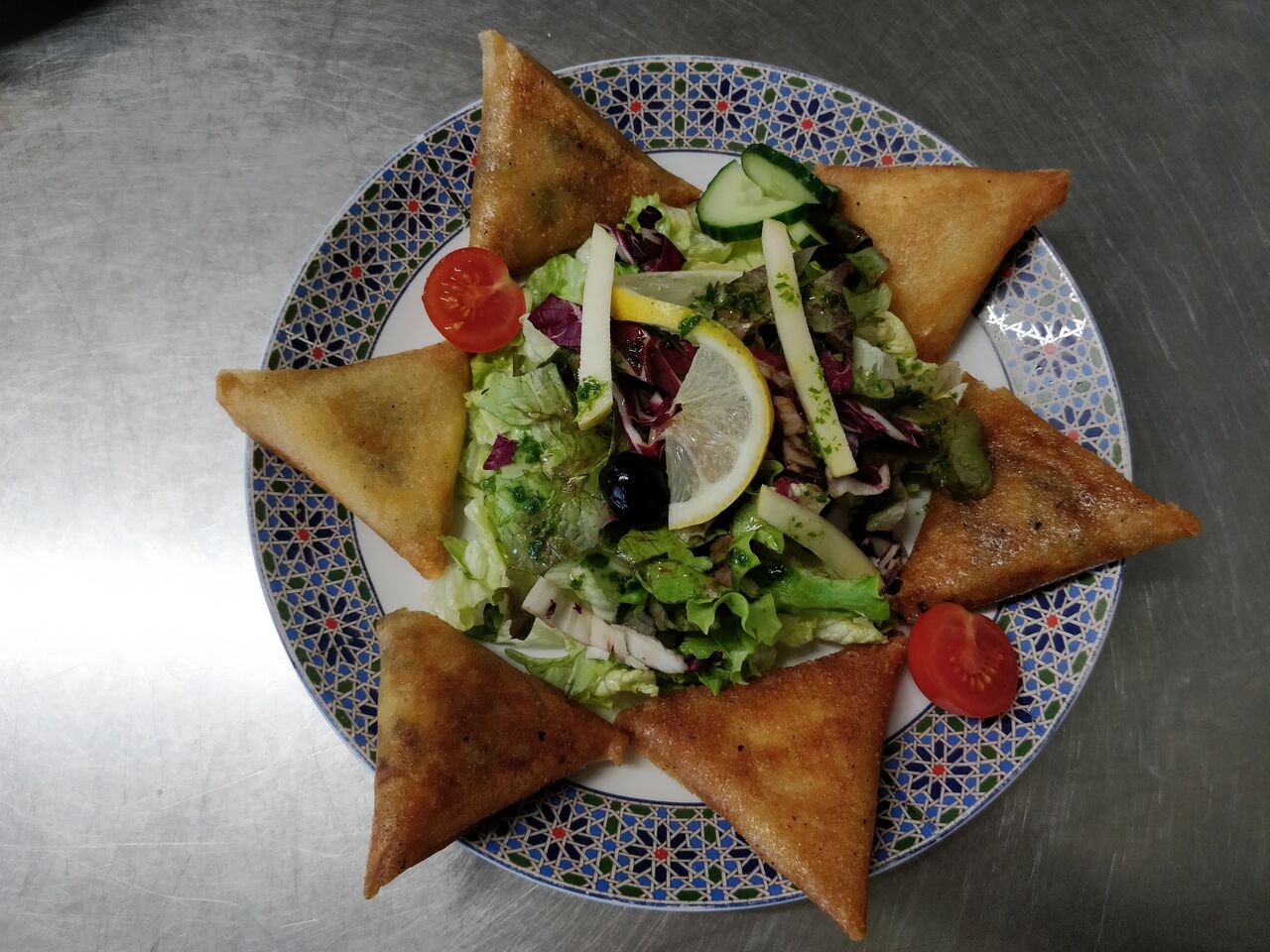 Assiette de briwate