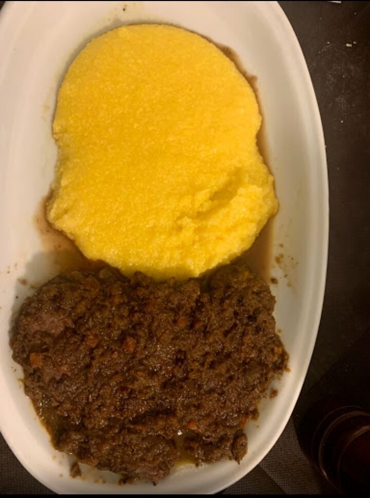 MANZO ALL'OLIO CON POLENTA