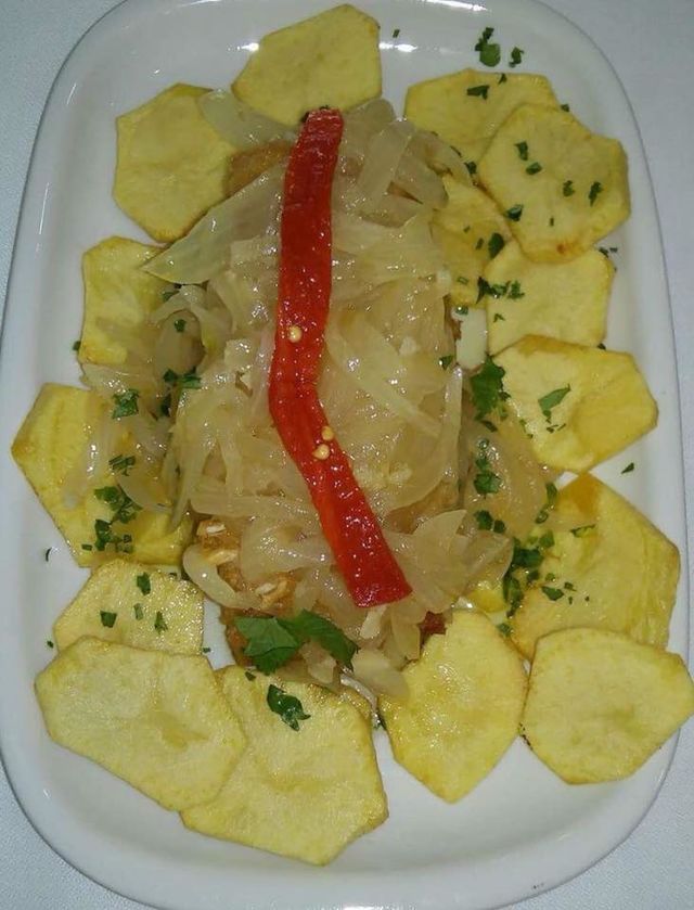 Bacalhau à minhota no seu Toledo, delicie-se.
