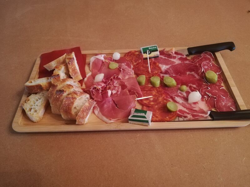 Planche de charcuterie