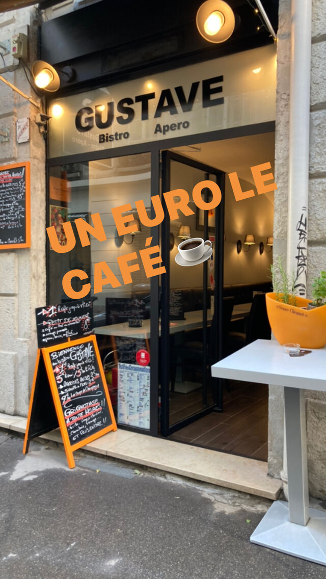 1€ le café !