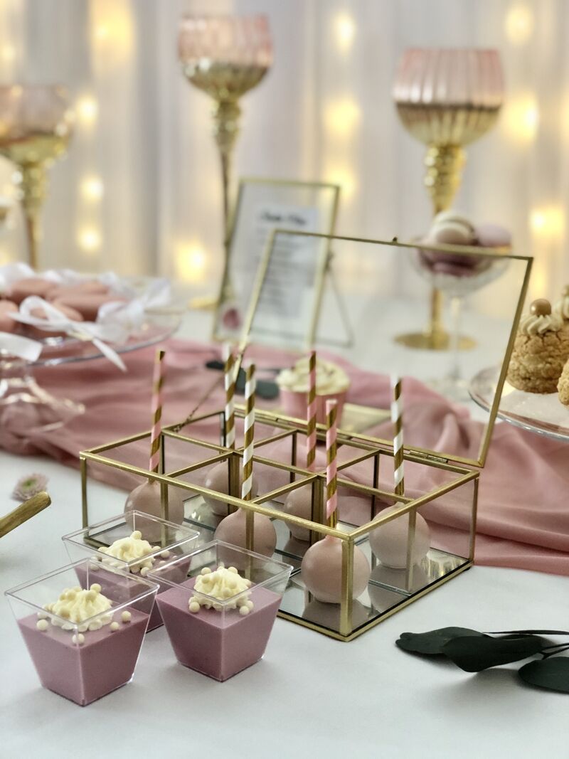 Mini deserki - panna cotta i cake pops