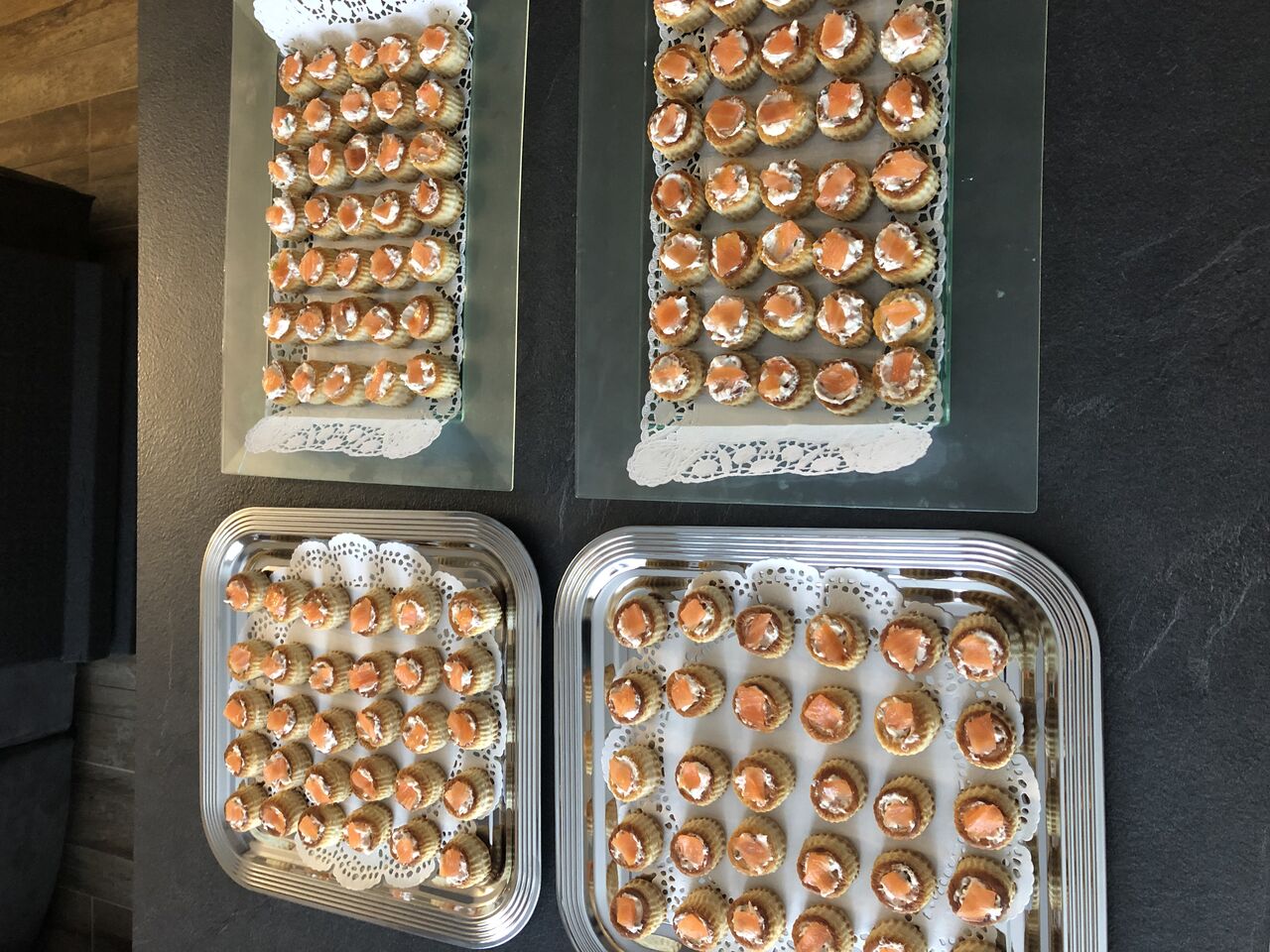 Bouchées au saumon 