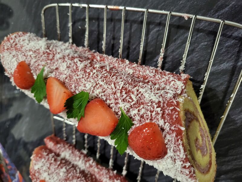 Chemin de fer à la fraise