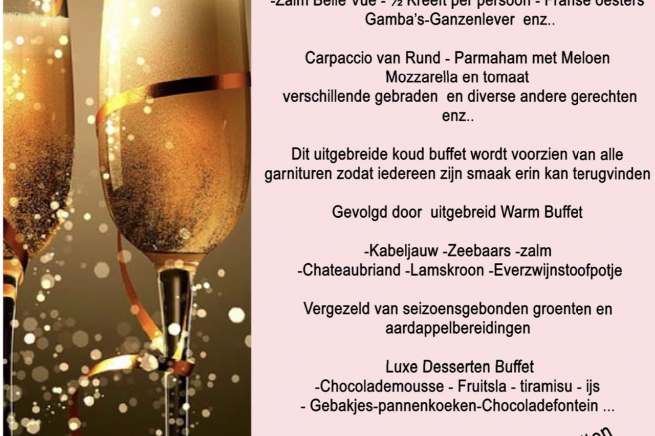 Oudjaarsbuffet