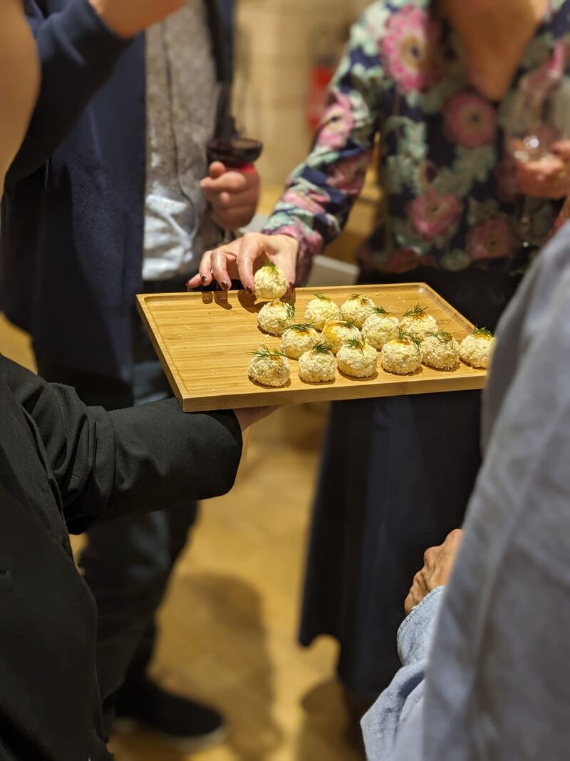 Prestation buffet cocktail 50 pers, Marseille, novembre 2023