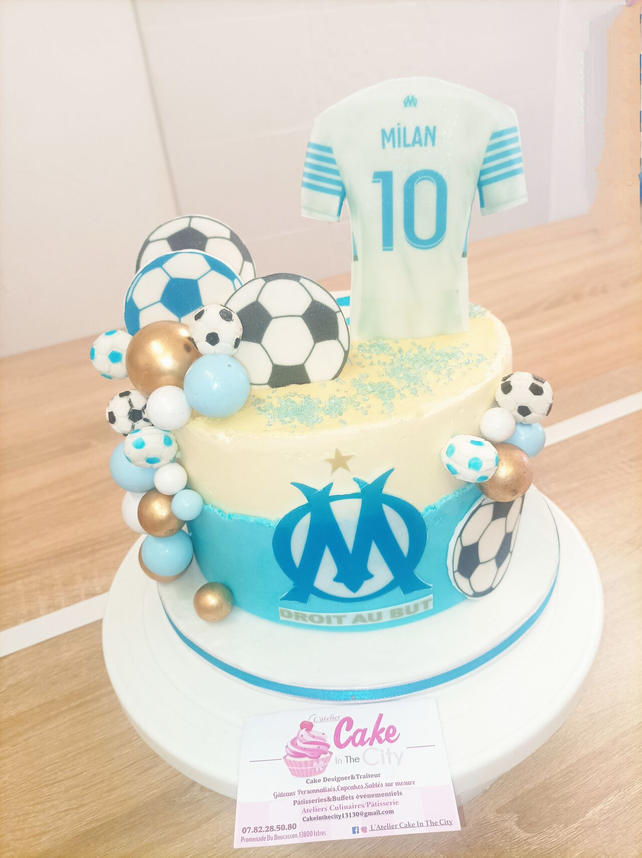 Gâteau Olympique de Marseille
