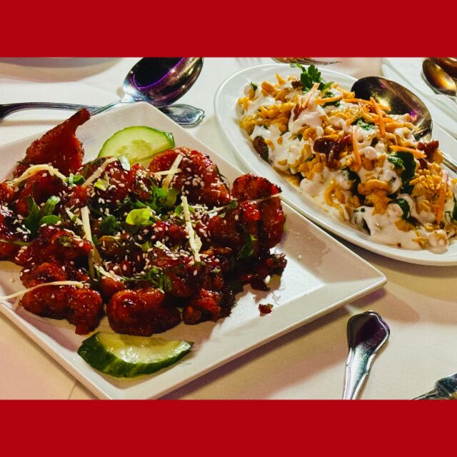 Gobi Manchuria and Paapri chaat