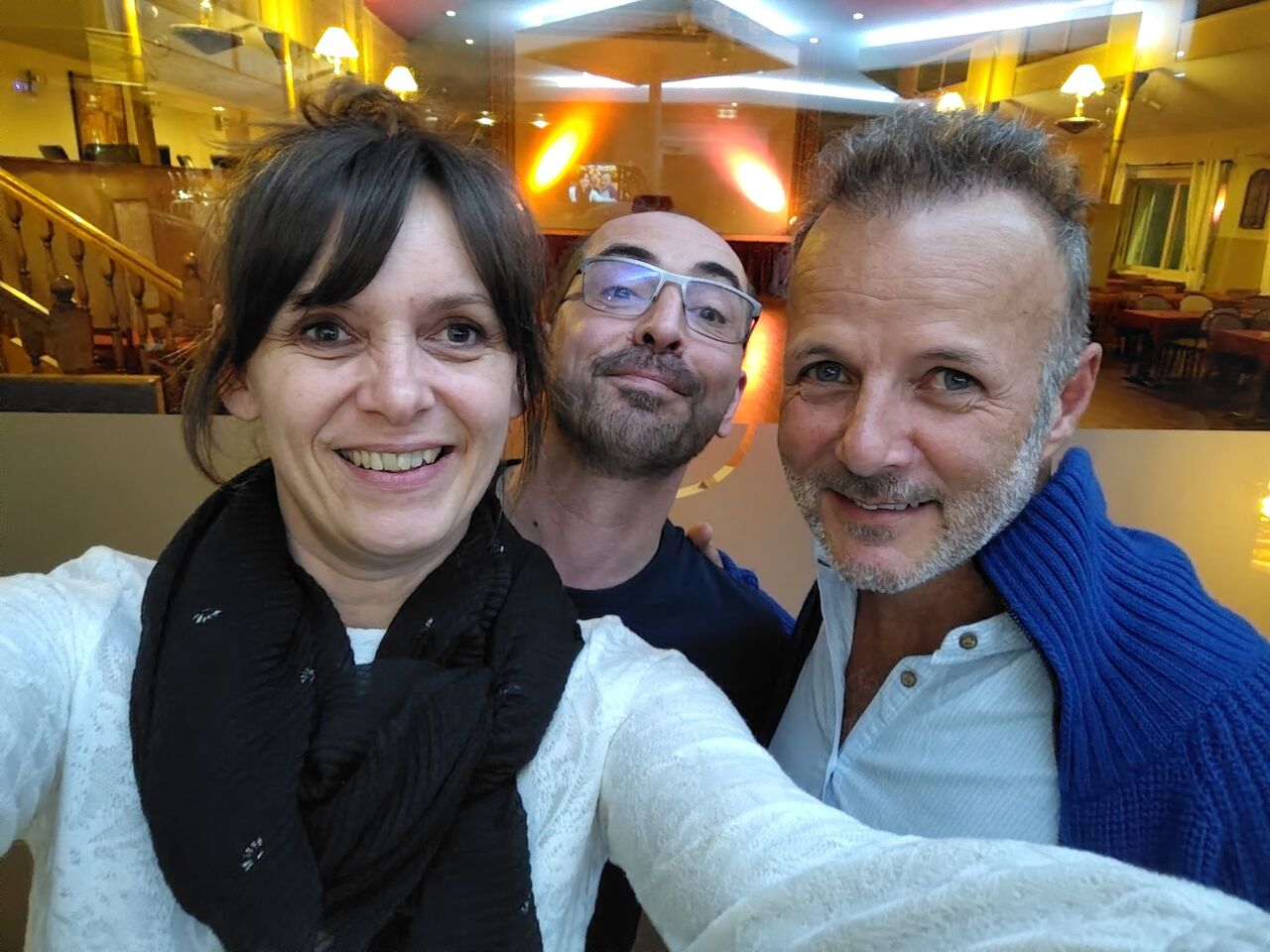 Pef de passage lors de la projection de 