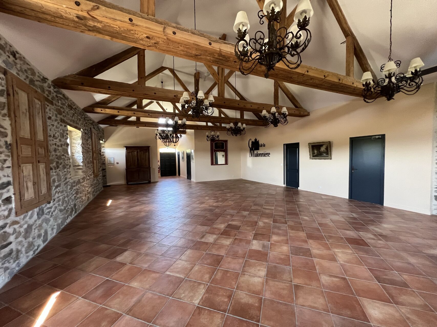 La salle de réception