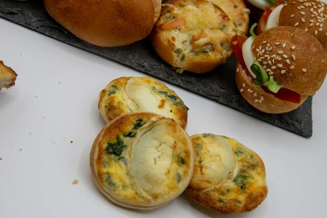 Mini quiches - petits fours apéritifs