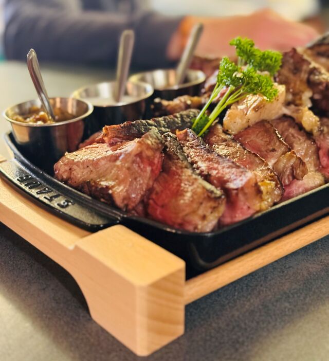 Côte de bœuf VBF et ses sauces