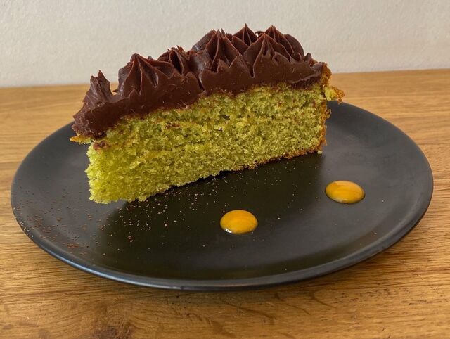 Cake chocolat et pistaches