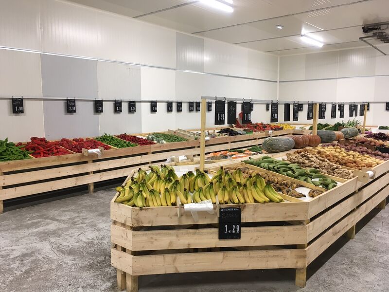 NOTRE HALLE FRUITS ET LEGUMES AVEC DES VARIETES EXCLUSIVES A SEFA MARKET