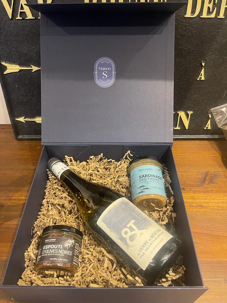 Coffret petit modèle vin blanc 