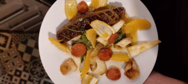 Magret de canard a l orange 