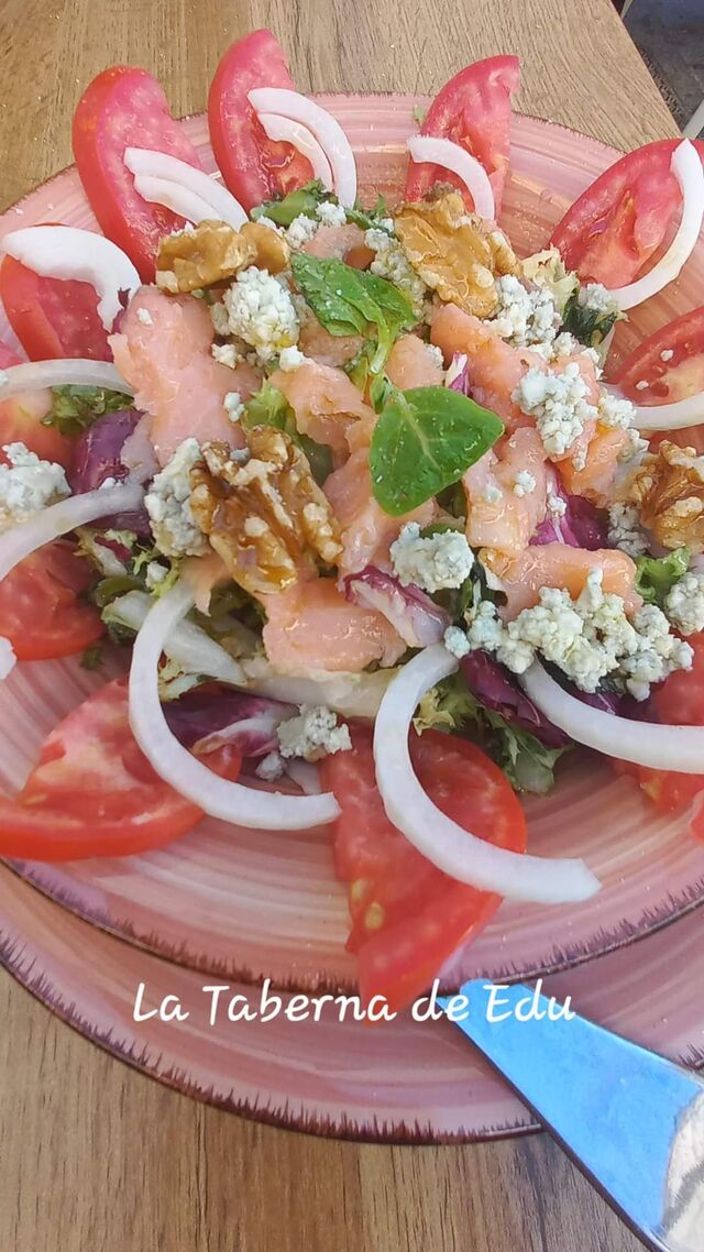 Ensalada de salmón 