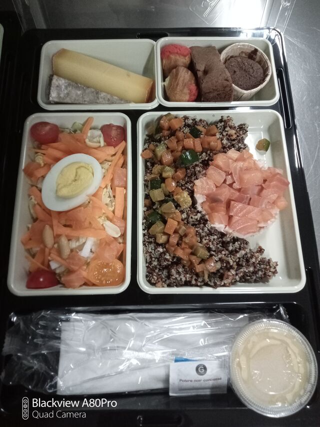 Plateau repas froid