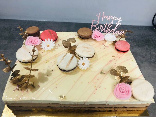 Entremet 3 chocolats, façon Girly