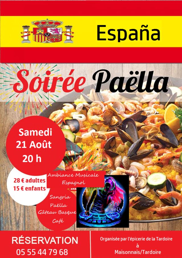 Appelez pour réserver et venez nombreux et nombreuses 