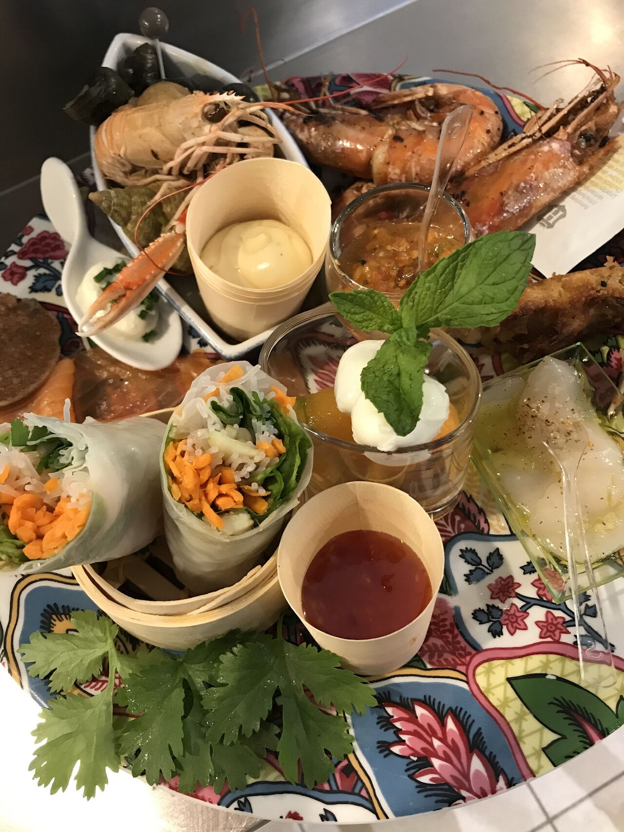 Grande Assiette Tapas LB mer