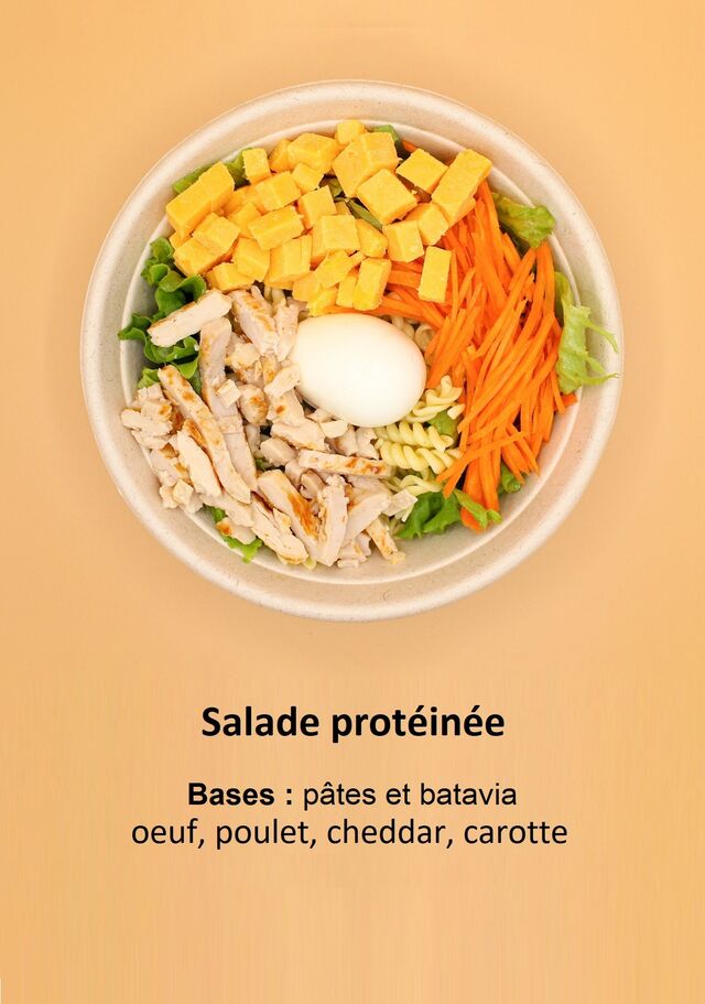 Salade protéinée