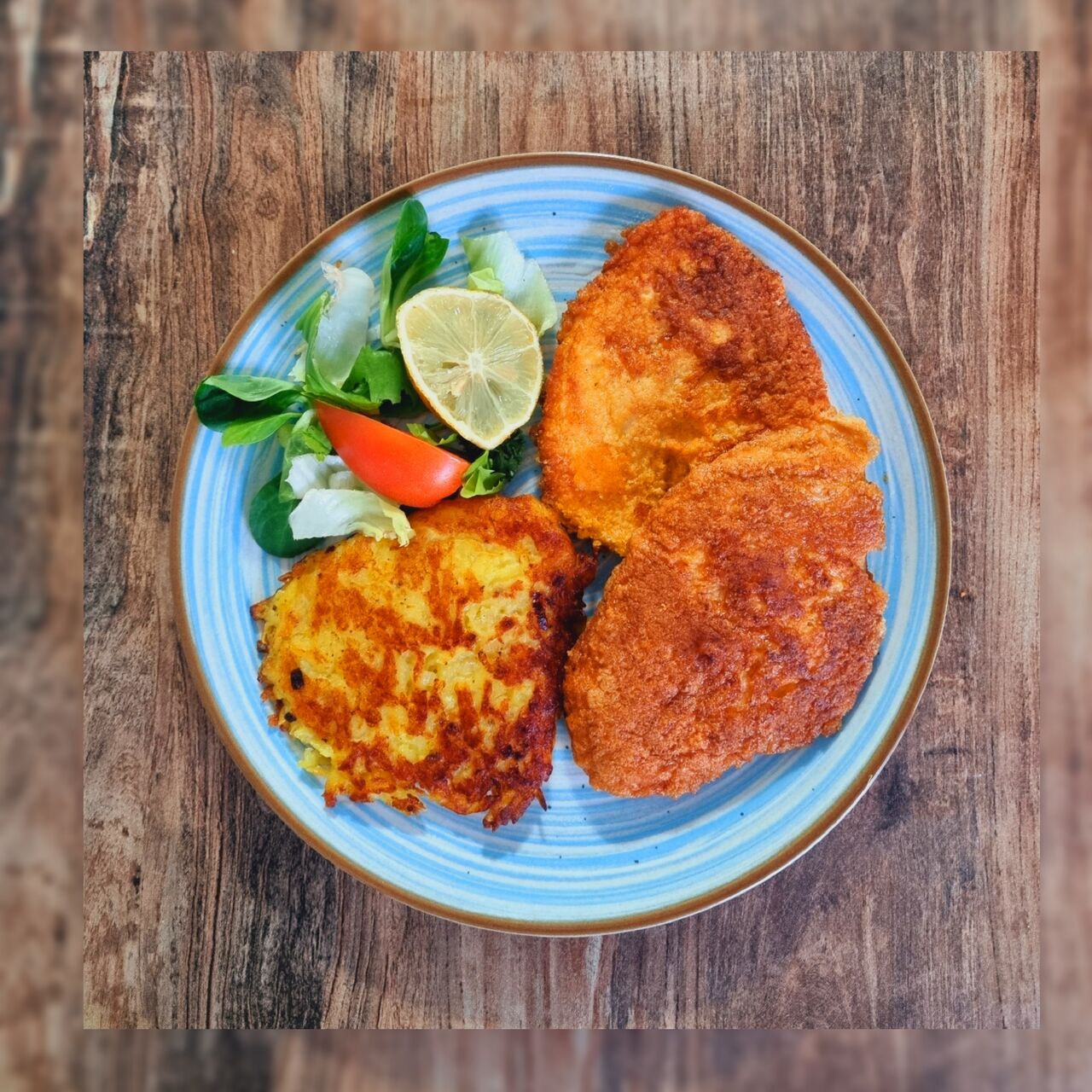 Schnitzel Pariser Art mit Rösti