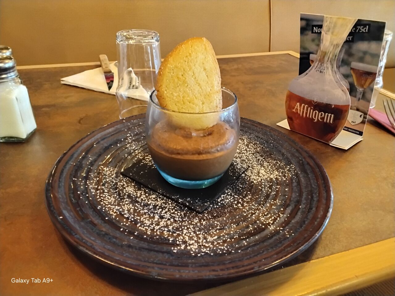 Mousse au Chocolat, Sablé Breton