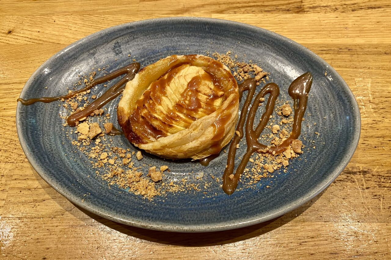 Tarte fine aux pommes