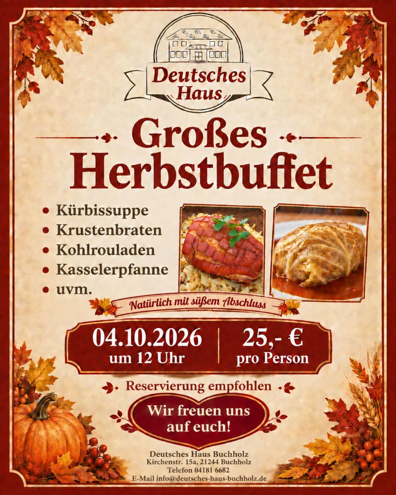 Große Sonntagsbuffets