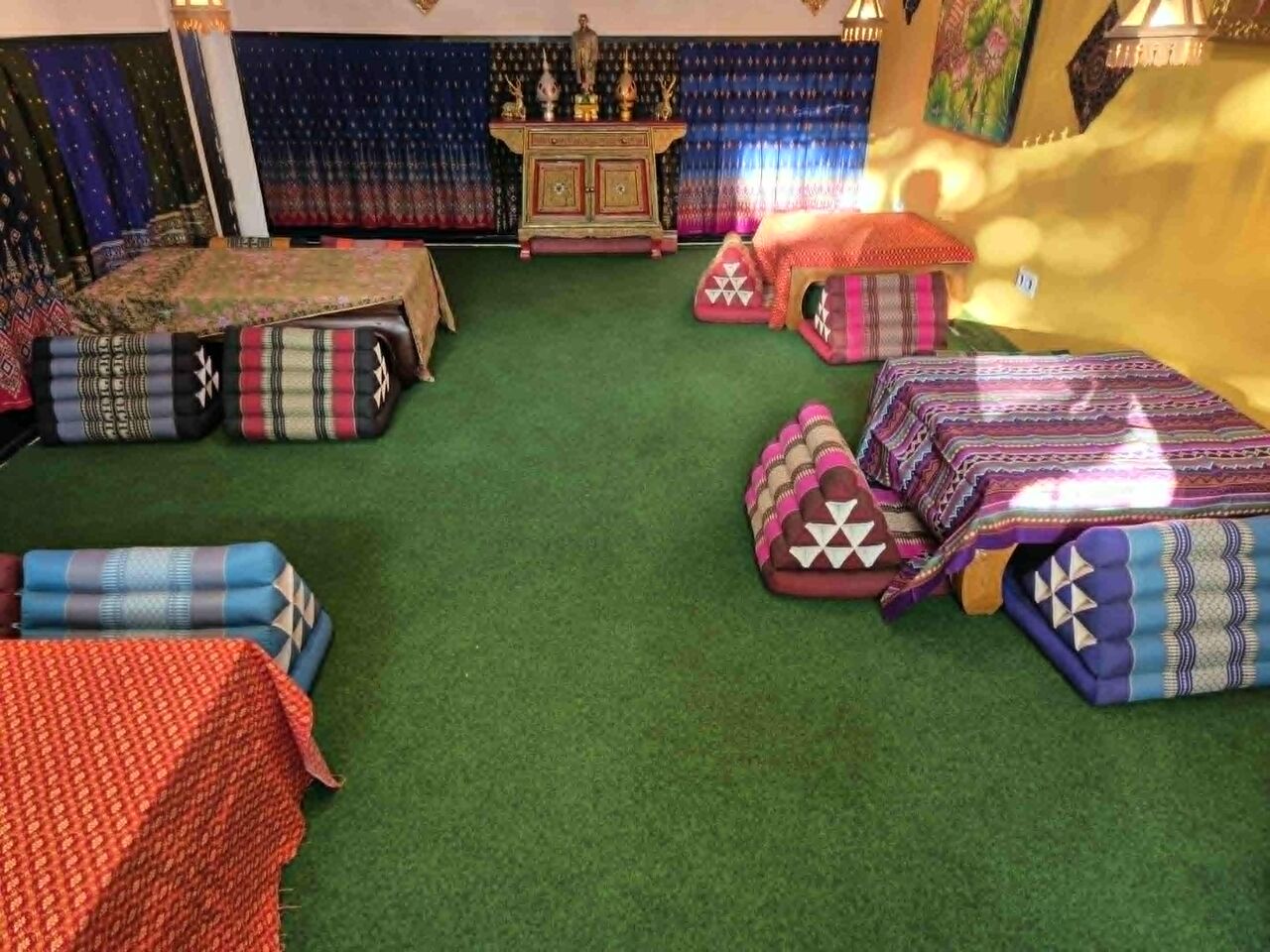 Traditionell Thai Raum