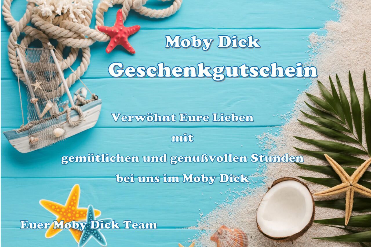 Moby Dick Geschenkgutschein