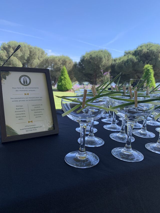 Mise en place du vin d’honneur