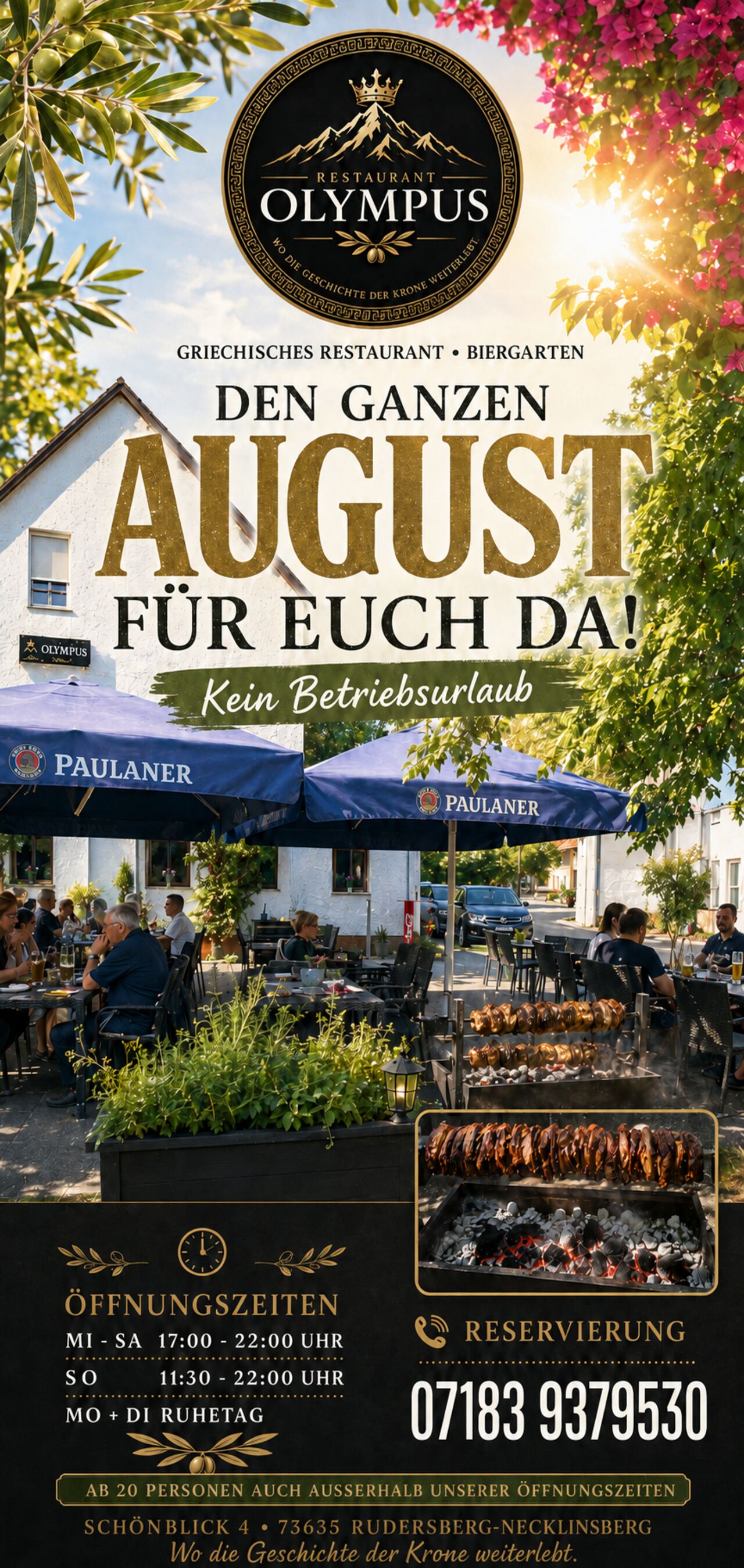 August bei Olympus