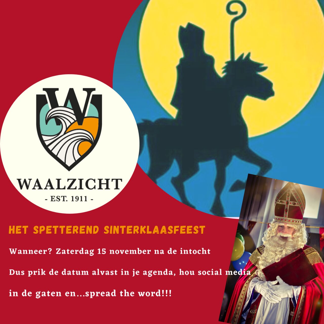 SPETTEREND SINTERKLAASFEEST