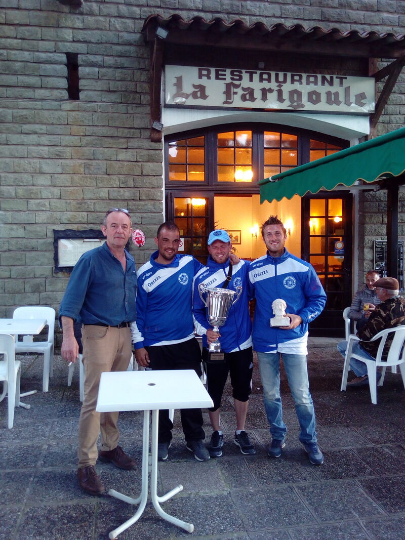 Champions de pétanque