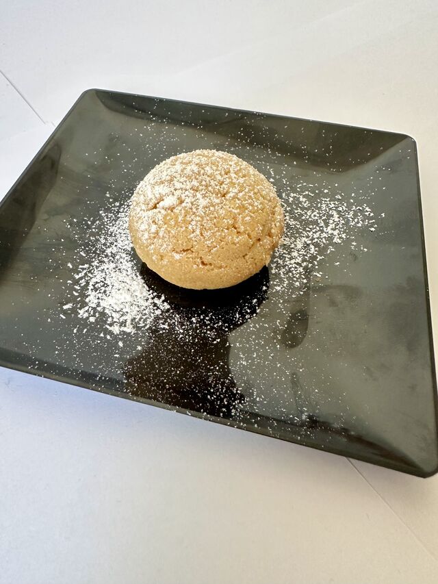 Mini chou crème praliné