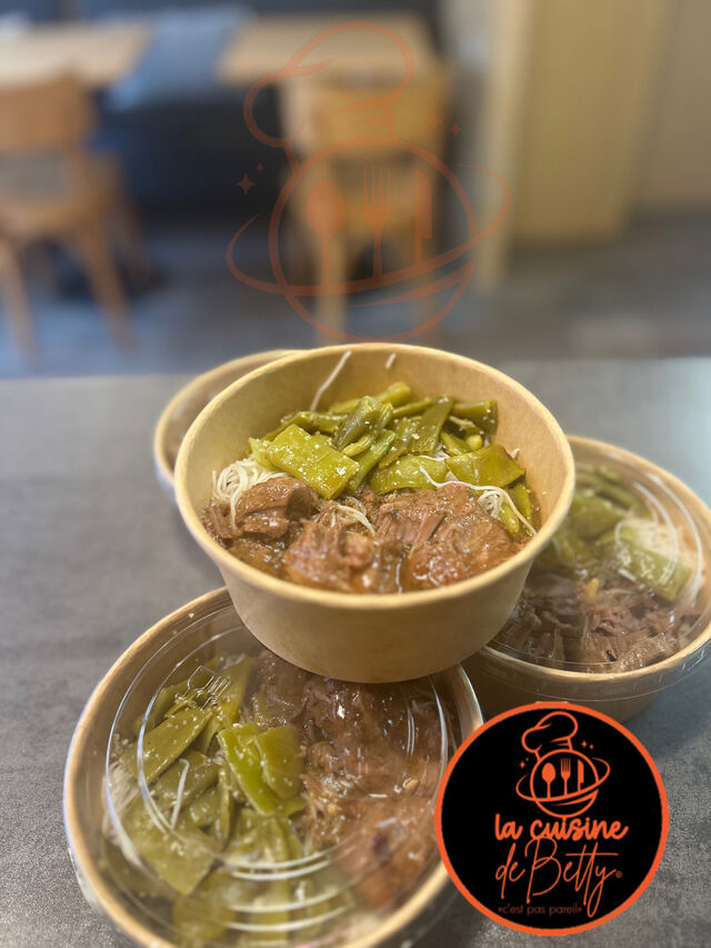 Joues de porc confites au miels