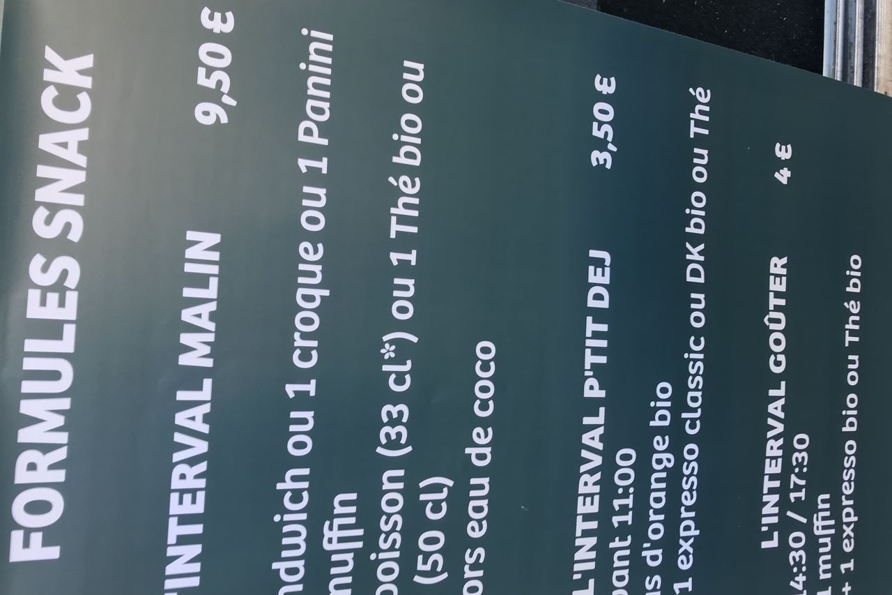 Les formules snacking
