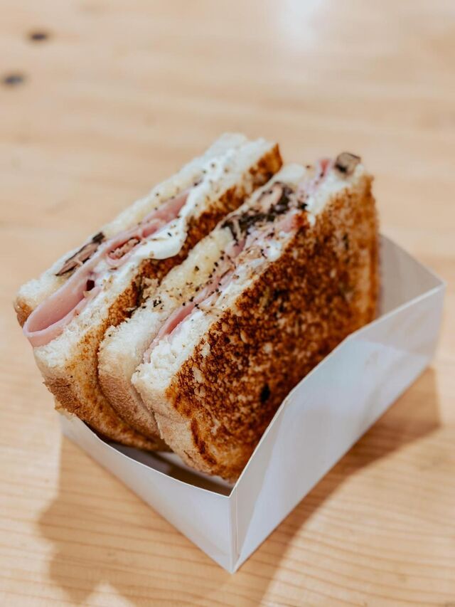 Le croque vip à la truffe