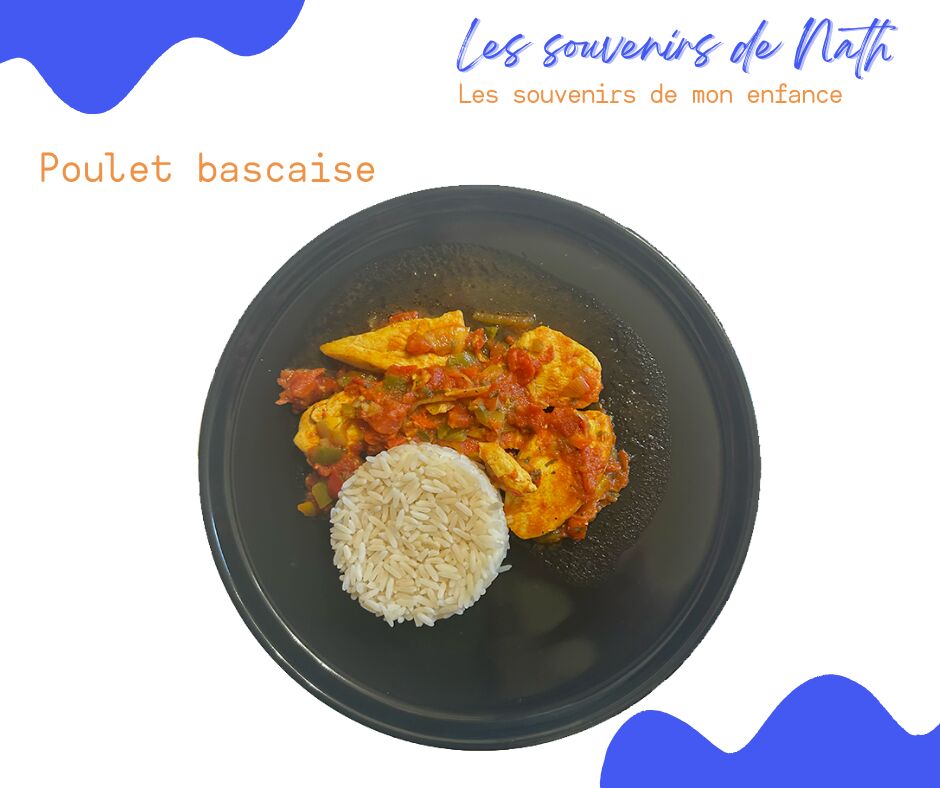 Poulet bascaise 