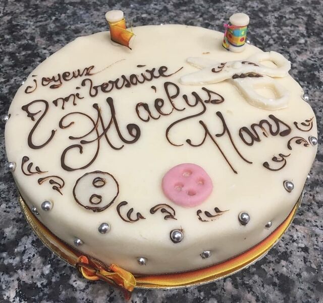 Fraisier à l'heure de la couture