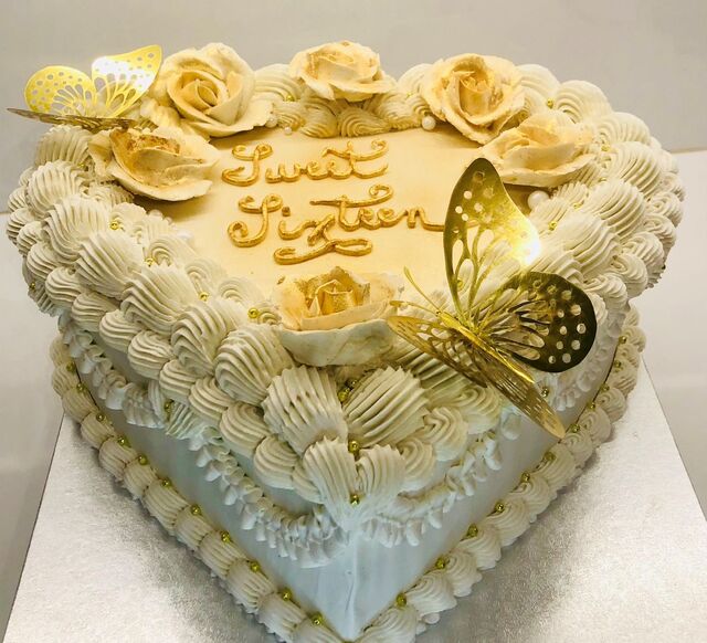 Vintage cake XXL - sur commande